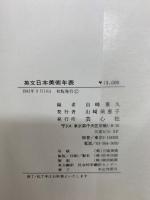 英文　日本美術年表