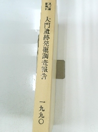 大門遺跡発掘調査報告　1990