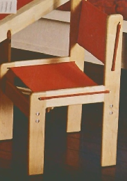 手軽につくれる テーブルと椅子