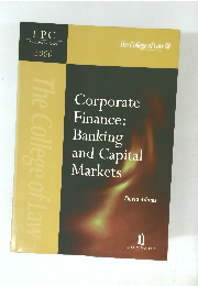 Corporate Finance: Banking and Capital Markets　2000年