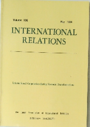 INTERNATIONAL RELATIONS　1994年5月号　Vol.106