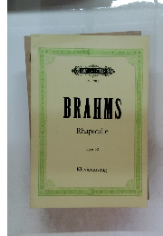 BRAHMS Rhapsodie Opus 53