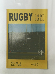 RUGBY FOOTBALL　1975年2月号　Vol.24-4