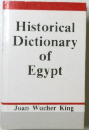 Historical Dictionary of Egypt
