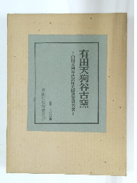 有田天狗谷古窯　白川天狗谷古窯址発掘調査報告書