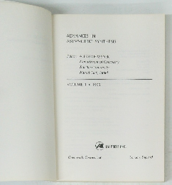 ADVANCES IN ASYMMETRIC SYNTHESIS　VOLUME 1 1995