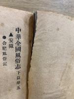 中華全國風俗志