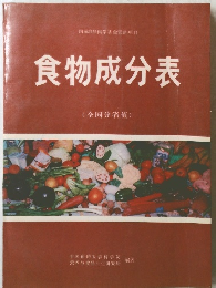 食物成分表 全国分省値