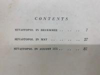 LEO TOLSTOY　　TALES of SEVASTOPOL