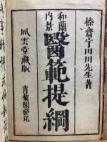 和蘭文内景 医範提綱