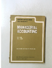 MANAGERIAL ACCOUNTING