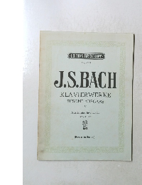 Nr. 4305 J.S.BACH KLAVIERWERKE