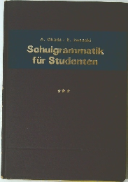 Schulgrammatik fur Studenten