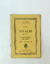 VIVALDI Op. 51 No. 4　Concerto (Sinfonia) "Alla Rustica"