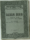ALBAN BERG LYRISCHE SUITE LYRIC SUITE SUITE LYRIQUE