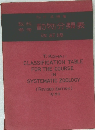 動物分類表 改訂版 T. KOMAI: CLASSIFICATION TABLE FOR THE COURSE IN SYSTEMATIC ZOOLOGY