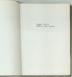 OXIDATION OF METALS AND ALLOYS