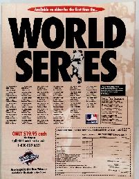 WORLD SERIES