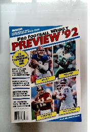 PRO FOOTBALL WEEKLY PREVIEW　1992年