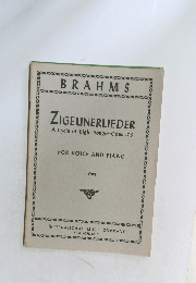 ZIGEUNERLIEDER  A Cycle of Eight Songs-Opus 103  FOR VOICE AND PIANO