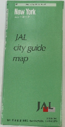 JAL  city guide  map