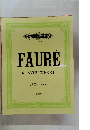 FAURE  KLAVIERWERKE  II  13 Barcarolles