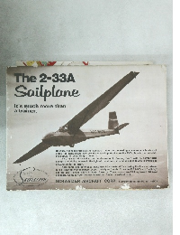 The 2-33A  Sailplane  It's much more than  a trainer.
