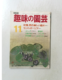 趣味の園芸　11月号