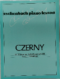 eschenbach piano lesson  CZERNY　OP.299