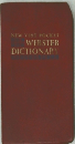 NEW VEST POCKET　WEBSTER　DICTIONARY