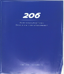 206  BODY COLOURS & TRIMS  SPECIFICATIONS & EQUIPMENT