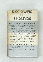 DICCIONARIO　DE  SINONIMOS