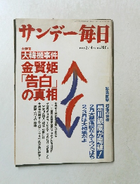 サンデー毎日　1988年2月号