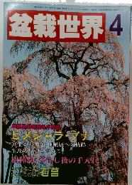 盆栽世界　1986年4月号