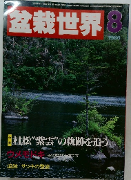 盆栽世界　1986年8月号