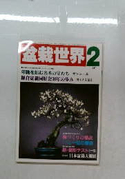 盆栽世界　1987年2月号