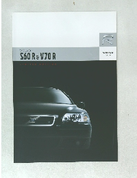 VOLVO  S60 R & V70 R