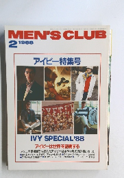 MEN'S CLUB 1988年2月号
