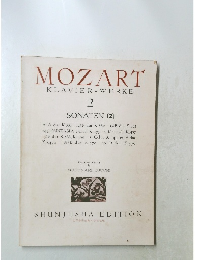 MOZART KLAVIER=WERKE 2 SONATEN 