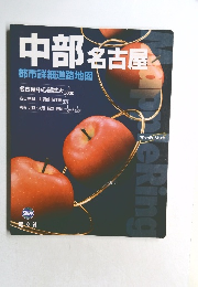 中部名古屋　都市詳細道路地図