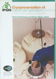 Cryopreservation of  IPGRI tropical plant germplasm