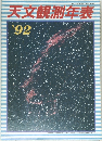 天文観測年表　1992