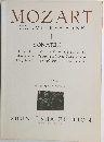 MOZART KLAVIER-WERKE　1　SONATEN　1