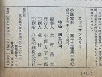 小説宝石　1980年1月号　新年特大号　第13巻　第1号