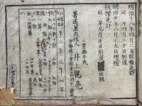 珠算百日算法書　附百七十一算首