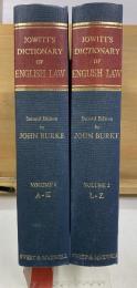 Jowitt's Dictionary of English Law