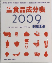 五訂増補 食品成分表 2009 資料編
