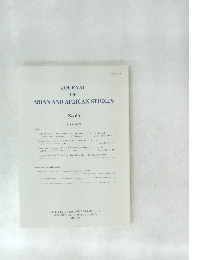 JOURNAL OF ASIAN AND AFRICAN STUDIES No.60