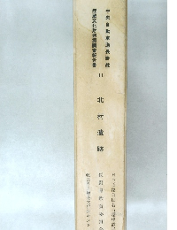 埋蔵文化財発掘調査報告書  11  北村遺跡