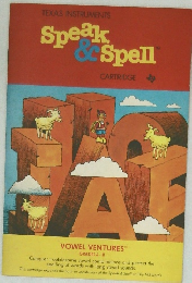 Speak  & Spell  CARTRIDGE
